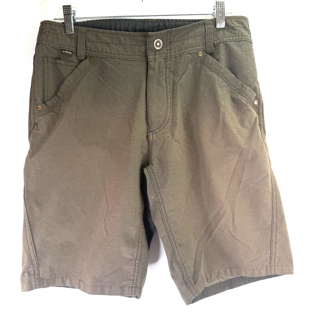 Kuhl Men's Chino Vortex Brown Shorts Size 32